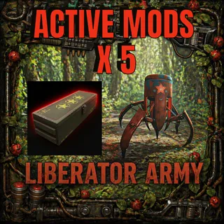 5 X ACTIVE LEGENDARY MODS