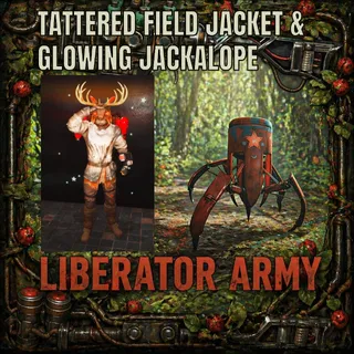 TATTERED FIELD JACKET & GLOWING JACK