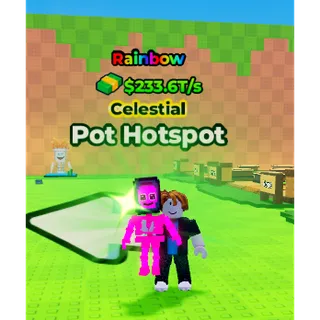 RAINBOW CELESTIAL POT HOTSPOT 233t/s(5MINUTES DELIVERY)