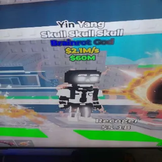 Skull Skull Skull Yin Ya