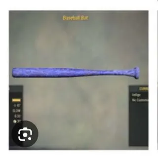 Baseball Bat Indigo Level 5