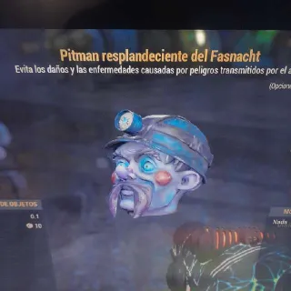 Glowing Pitman Mask