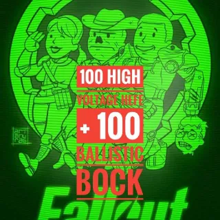 100 High Voltage Hefe +100  Ballistic Bock