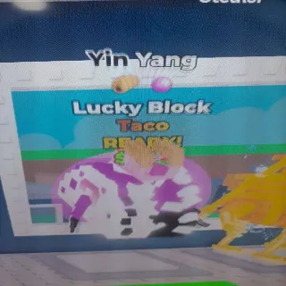 Yin Yang Lucky Block Taco
