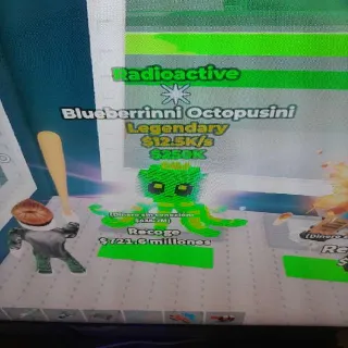 Blueberrinni Octopusini Radioactive