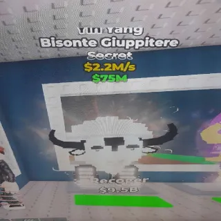 Yin Yang Bisonte Giuppitere