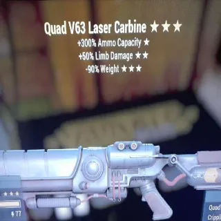 Quad V63 Laser Carabine