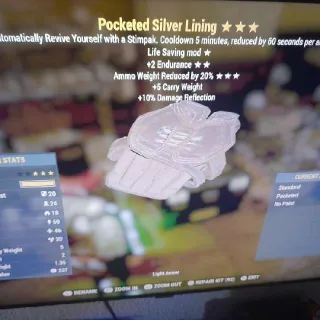 Silver Lining New Armor