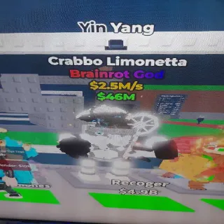 Crabbo Limonetta Yin Yan