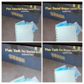 Vault Tec Set Plans