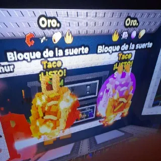 Lucky Blocks Tacos X2