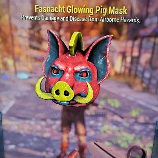 Fasnacht Glowing PigMask
