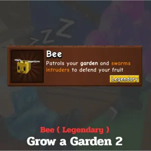 Grow a garden 2 Bee pet