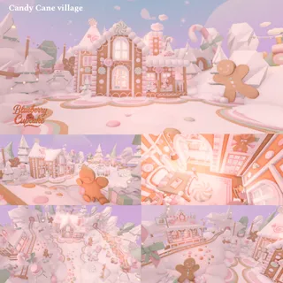 Candy Cane Village(Christmas Sale Price)