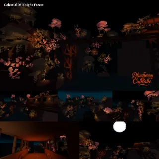 Celestial Midnight Forest ✨