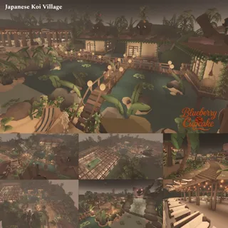 Japanese Koi Village 🌿