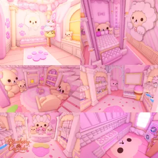 Rosy Bear House 🩷🐻