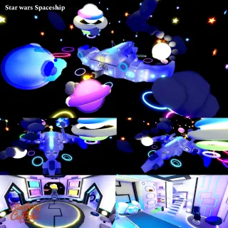 Star Wars Spaceship  🌌