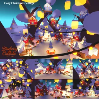 Cozy Christmas Village