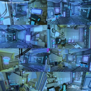 Cyberpunk Apartment (V3)