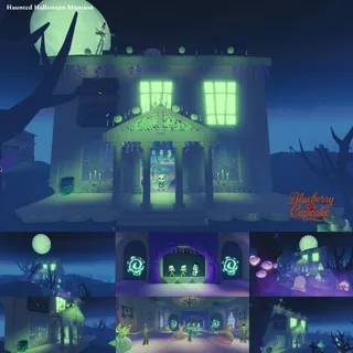 Haunted Halloween Mansion 🕸️🪦