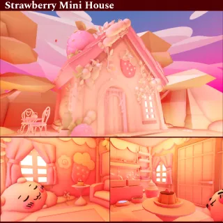Strawberry mini house