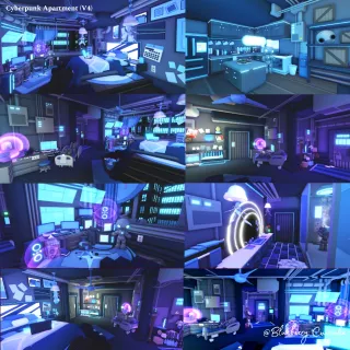 Cyberpunk Apartment (v4)