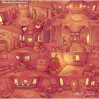 Butterscotch Bear House 🐻 🧁
