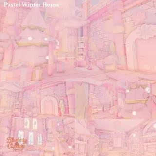 Pastel Winter House