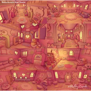 Butterscotch Bear House 🐻 🧁