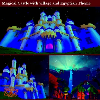 Magical Castle with village