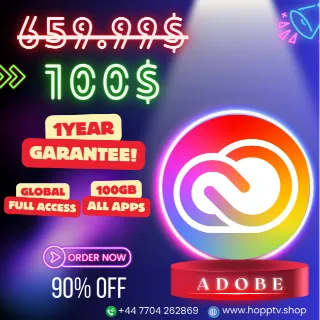 Adobe Creative Cloud 12 Months + 1 month gift