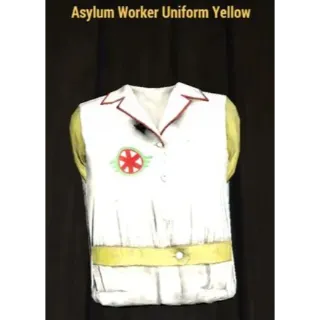 Asylum worker uniform yellow
