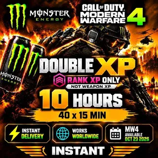 MW4 - 10 Hours Double XP Boost