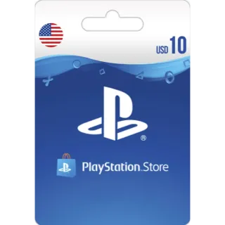 $10.00 USD PlayStation Store