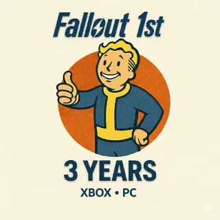 FALLOUT 1ST 3 YEARS