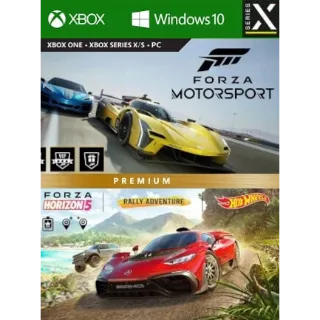 Forza Motorsport and Forza Horizon 5 Premium Editions Bundle