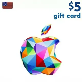 Apple ITunes Gift Card $5 US