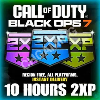 Call of Duty Black Ops 7 - 10 Hours Double XP (2XP)