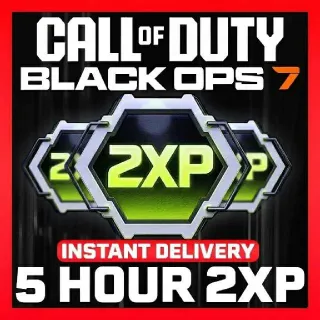 5 HOURS DOUBLE XP (2XP) COD BLACK OPS 7 | GLOBAL