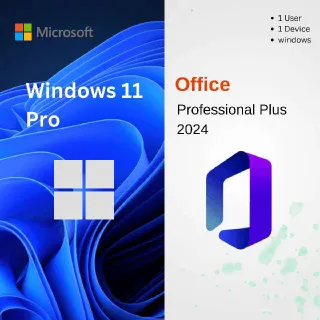 Windows 11 Pro + Microsoft Office 2024