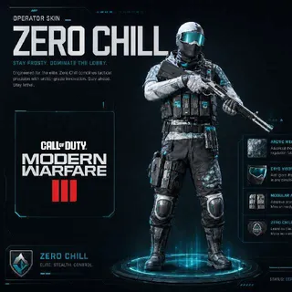 COD MW3 Zero Chill Operator Skin