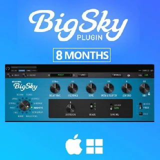 BigSky Multi Reverb Plugin 8 Months