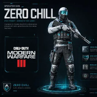 COD MW3 Zero Chill Operator Skin