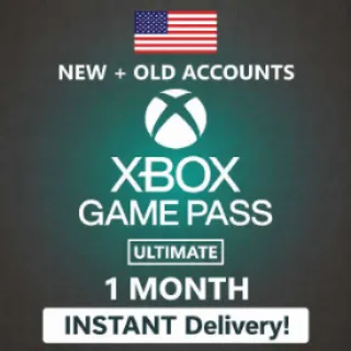 Xbox Game Pass Ultimate 1 Month Membership - US ONLY (NO STACKABLE)