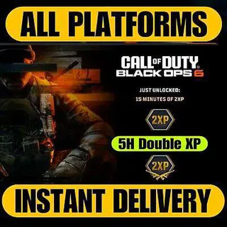 COD: BO6 Double XP 5 Hours