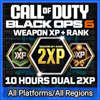 10 Hours Double XP Boost 