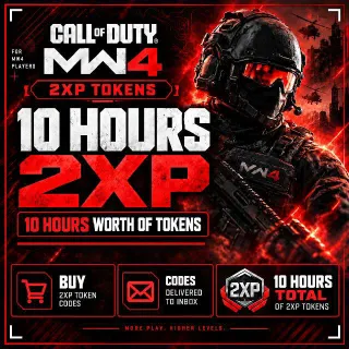 MW4 - 10 Hours Double XP COD