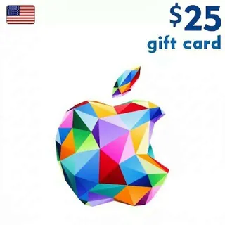 Apple ITunes Gift Card $25 US
