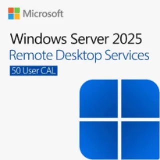 Win Server 2025 Remote Desktop Services 50 device cal